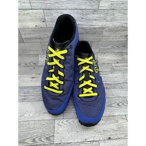 Icebug Spirit5-L OLX Trail Running Shoes Blue Yellow Studded‎ Women Sz 10.5